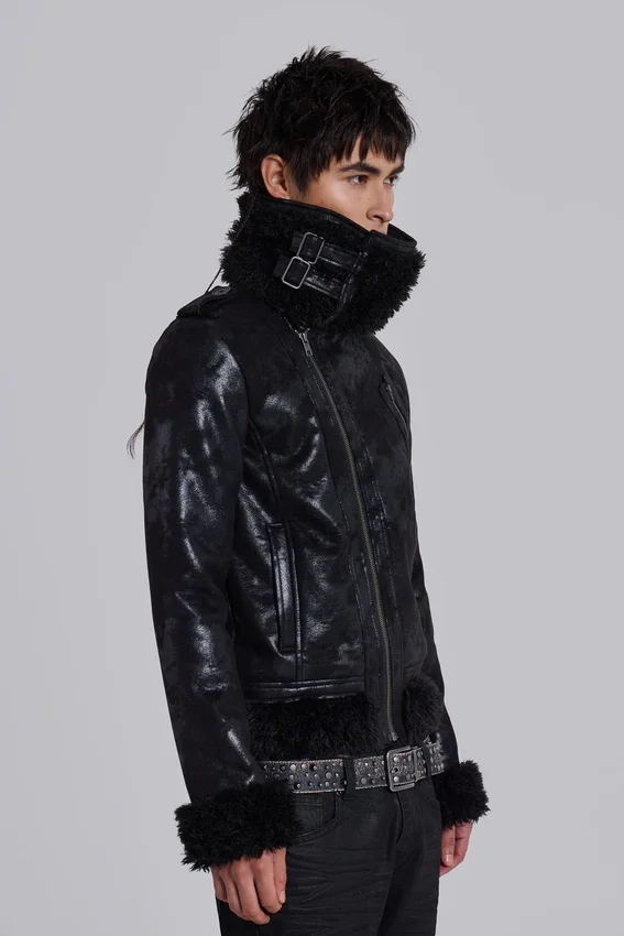Chaqueta Spectre de piel de oveja