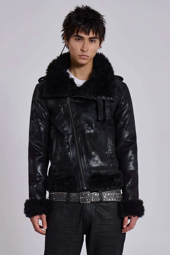 Chaqueta Spectre de piel de oveja