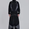 Chaqueta Vapor negra con paneles
