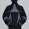 Chaqueta Vapor negra con paneles