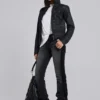 Chaqueta vaquera con capucha encerada Bedrock