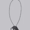 Collar con placa de identificación «Dreamer»