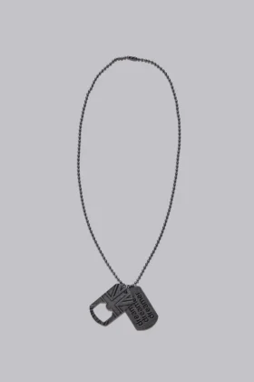 Collar con placa de identificación «Dreamer»