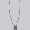 Collar con placa de identificación «Dreamer»