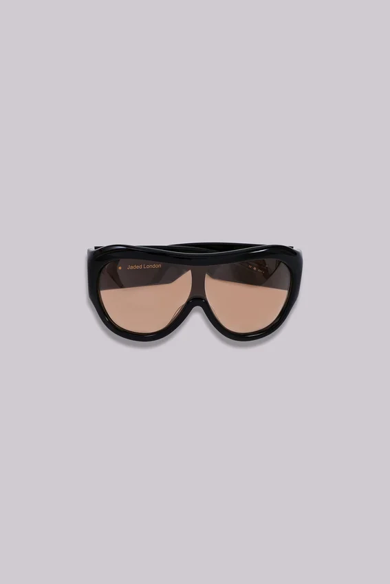 Gafas de sol Noctra XL con tachuelas en color ámbar