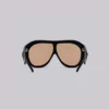 Gafas de sol Noctra XL con tachuelas en color ámbar