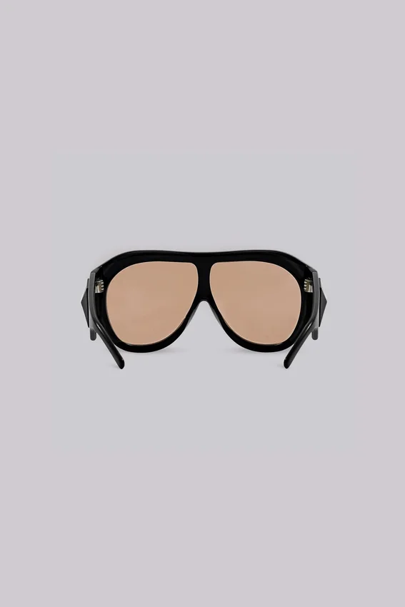 Gafas de sol Noctra XL con tachuelas en color ámbar