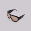 Gafas de sol Noctra XL con tachuelas en color ámbar