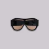 Gafas de sol Noctra XL con tachuelas en color ámbar