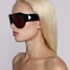 Gafas de sol Noctra XL Stud en color ciruela