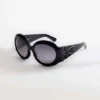 Gafas de sol redondas oversize Majorette en negro