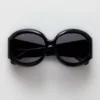 Gafas de sol redondas oversize Majorette en negro