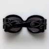 Gafas de sol redondas oversize Majorette en negro