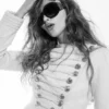 Gafas de sol redondas oversize Majorette en negro