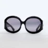 Gafas de sol redondas oversize Majorette en negro