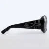 Gafas de sol redondas oversize Majorette en negro
