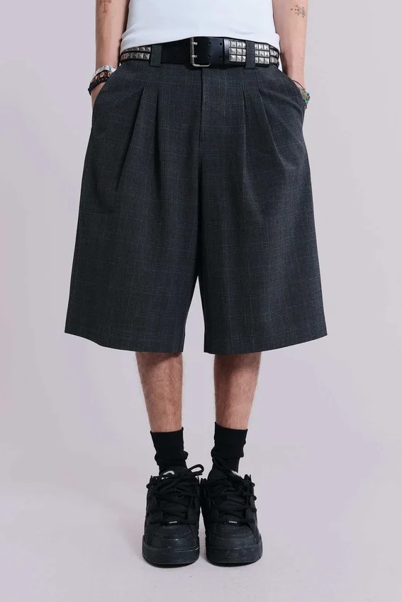 Goliath Shorts a cuadros oscuros