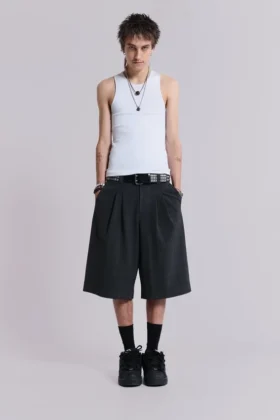 Goliath Shorts a cuadros oscuros