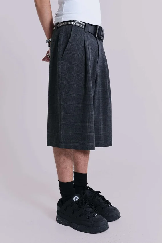 Goliath Shorts a cuadros oscuros