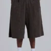 Goliath Shorts XL a cuadros marrones
