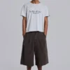 Goliath Shorts XL a cuadros marrones