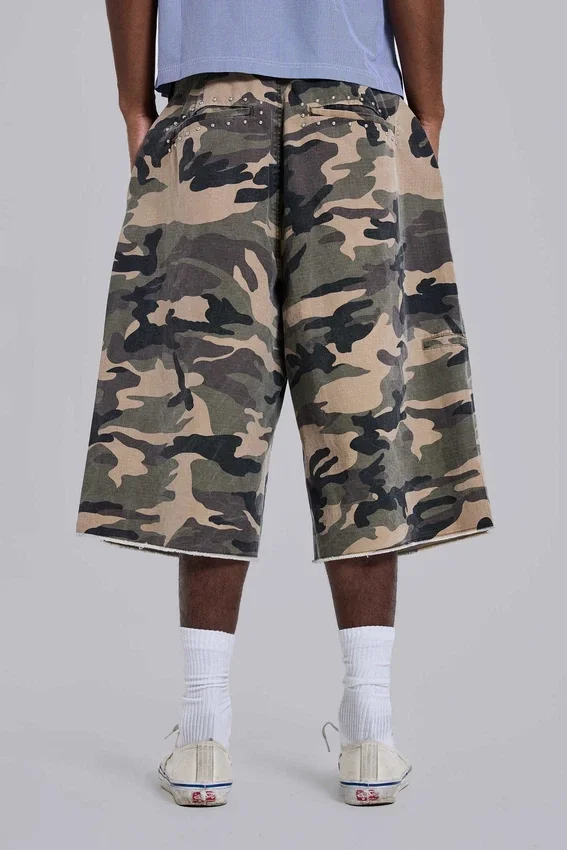 Goliath Shorts XL de camuflaje ripstop