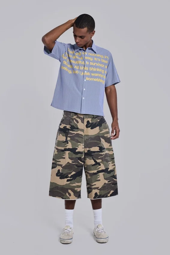 Goliath Shorts XL de camuflaje ripstop