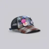 Gorra Badge Mixed Check