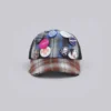 Gorra Badge Mixed Check