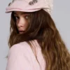 Gorra plana de estilo militar Mandy