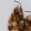 Gorro de cazador de piel rubia