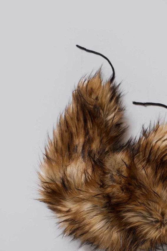 Gorro de cazador de piel rubia