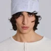 Gorro League gris jaspeado