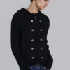 Jersey militar de punto con capucha