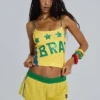 Mini pantalones cortos Amerela Airtex