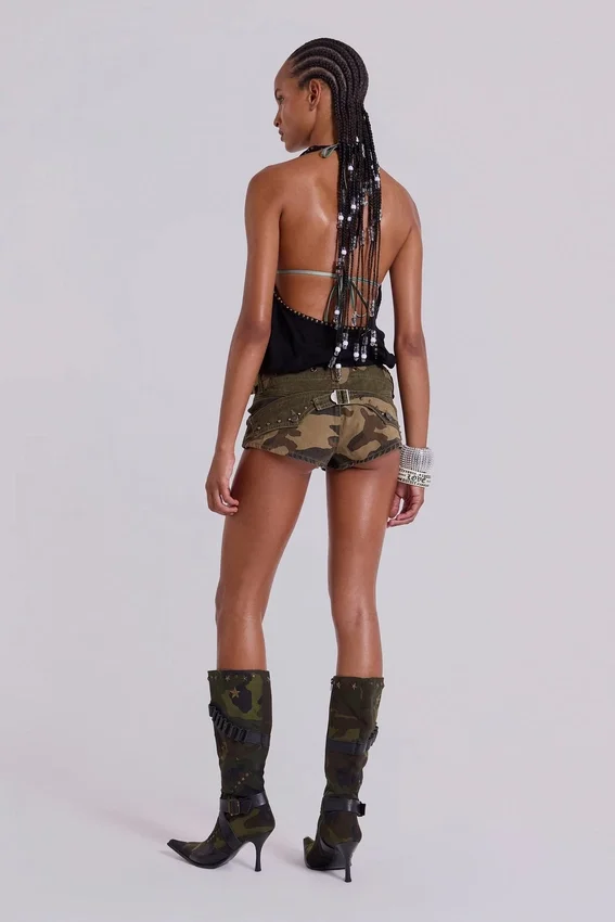 Minipantalones cortos de camuflaje Trooper