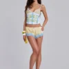 Minipantalones cortos de encaje satinado «Sugar»