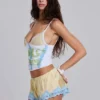 Minipantalones cortos de encaje satinado «Sugar»