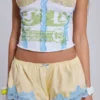 Minipantalones cortos de encaje satinado «Sugar»