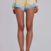 Minipantalones cortos de encaje satinado «Sugar»