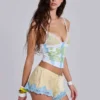 Minipantalones cortos de encaje satinado «Sugar»