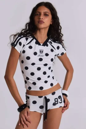 Minipantalones de fútbol n.º 13 con lunares