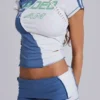 Camiseta de fútbol para bebé «Sever» con macramé
