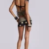 Minishorts Lola con cintura doblada y lunares