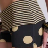 Minishorts Lola con cintura doblada y lunares