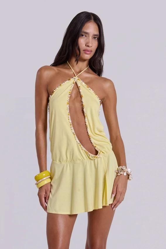 Minivestido adornado «Zuma»