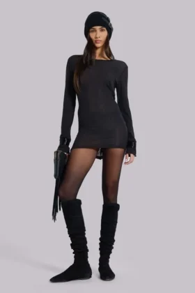 Minivestido «Black Mist»