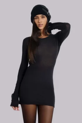 Minivestido «Black Mist»