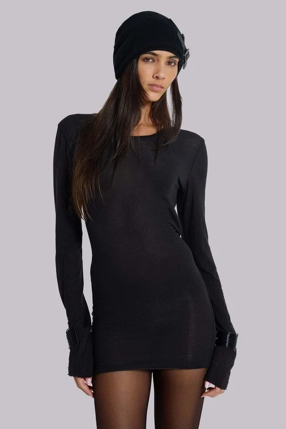 Minivestido «Black Mist»