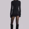 Minivestido «Black Mist»